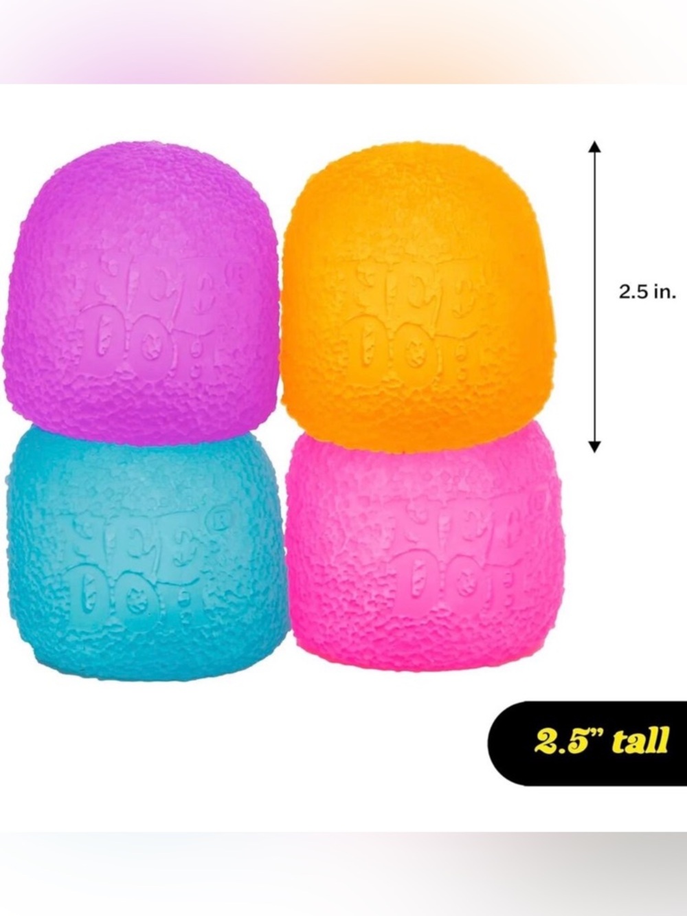 NeeDoh Gum Drop Purple Squishy Squeeze Viral Trending Toy New SHIPS TODAY! - Picture 6 of 7